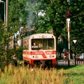 Romanian railbus at Gryfice